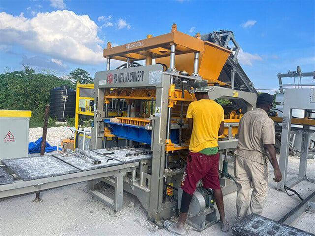 Product advantages and features of paver block machine